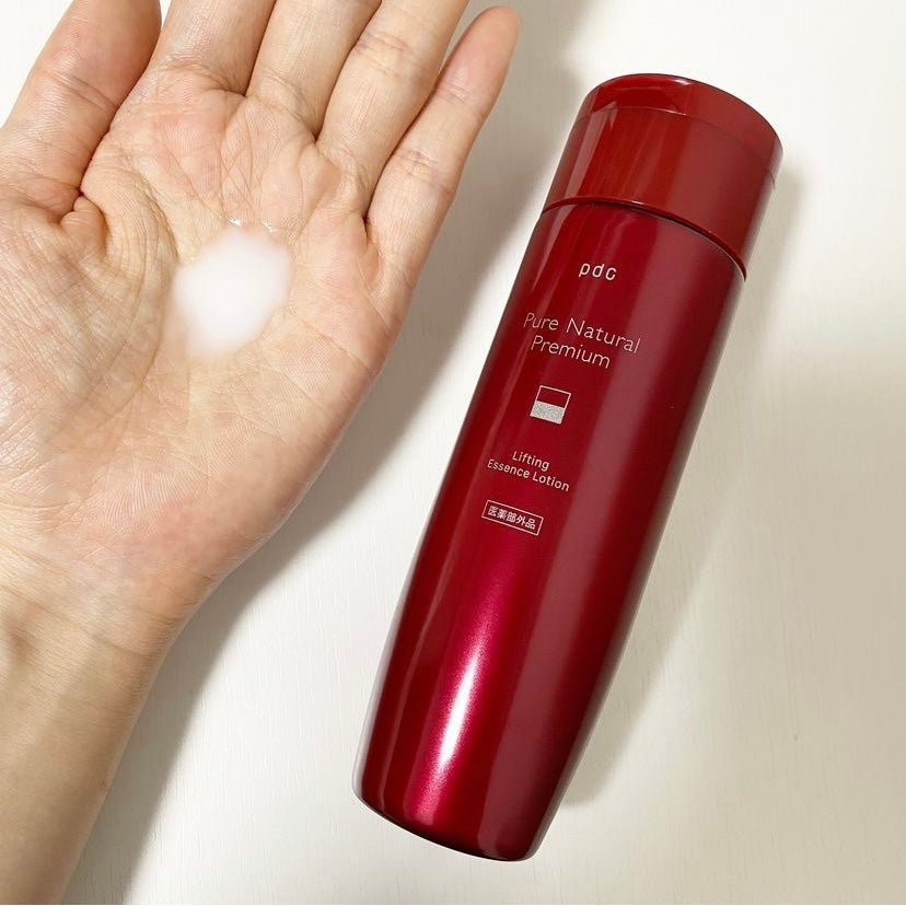 ピュア ナチュラル プレミアム リフティング エッセンスローション【医薬部外品】/pdc/オールインワン化粧品を使ったクチコミ(2枚目)