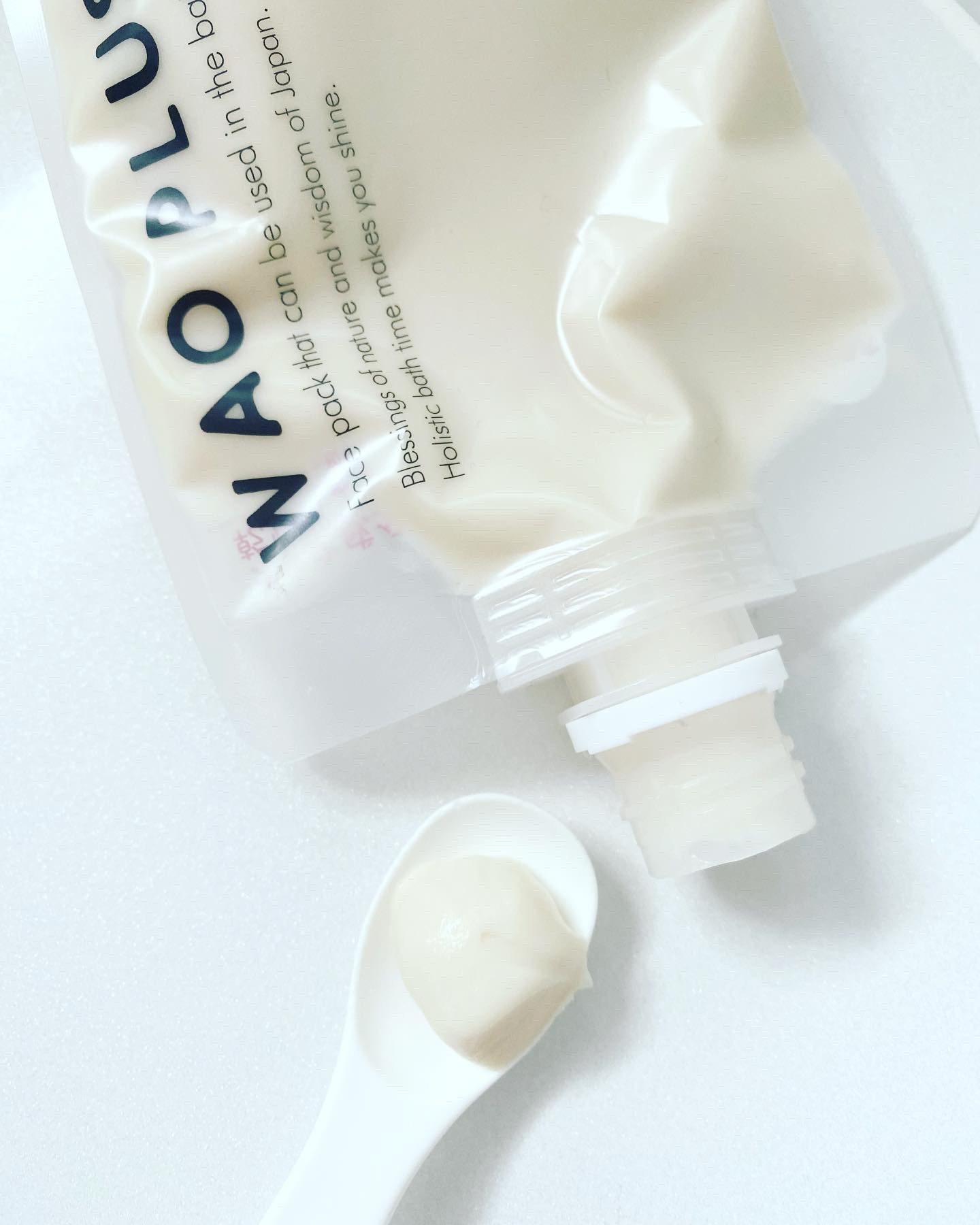 skinmarche WAOPLUS プラントベースミルクブースターマスク/ブレーンコスモス/洗い流すパック・マスクを使ったクチコミ（2枚目）