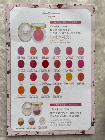 パウダーブラッシュ/レ・メルヴェイユーズ ラデュレ/パウダーチークを使ったクチコミ(5枚目)