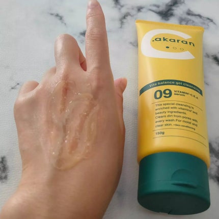 ビタバランスジェルクレンジング/.akaran/クレンジングジェルを使ったクチコミ(5枚目)