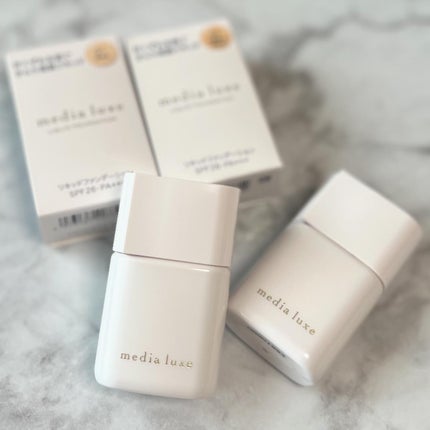 リキッドファンデーション/media luxe/リキッドファンデーションを使ったクチコミ(8枚目)