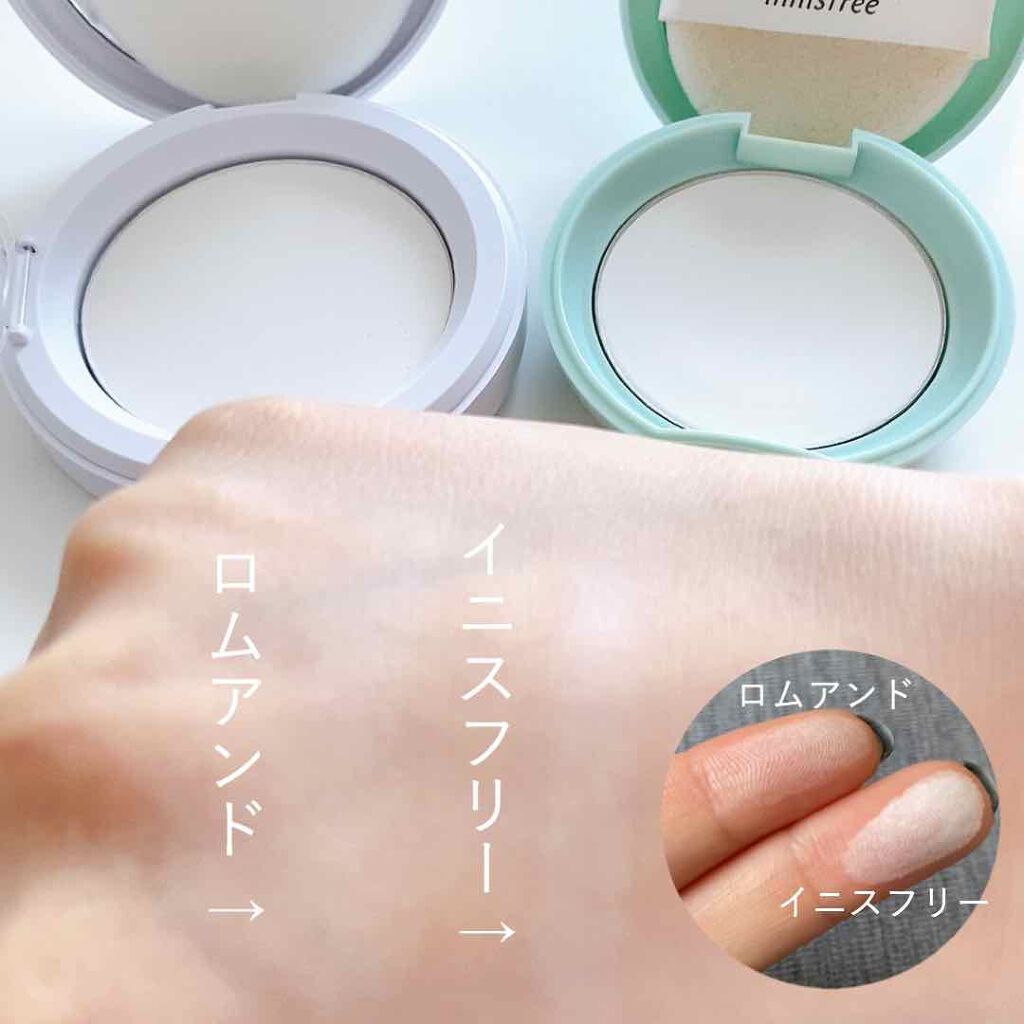 べターザンフィニッシュ/rom&nd/プレストパウダーを使ったクチコミ（2枚目）