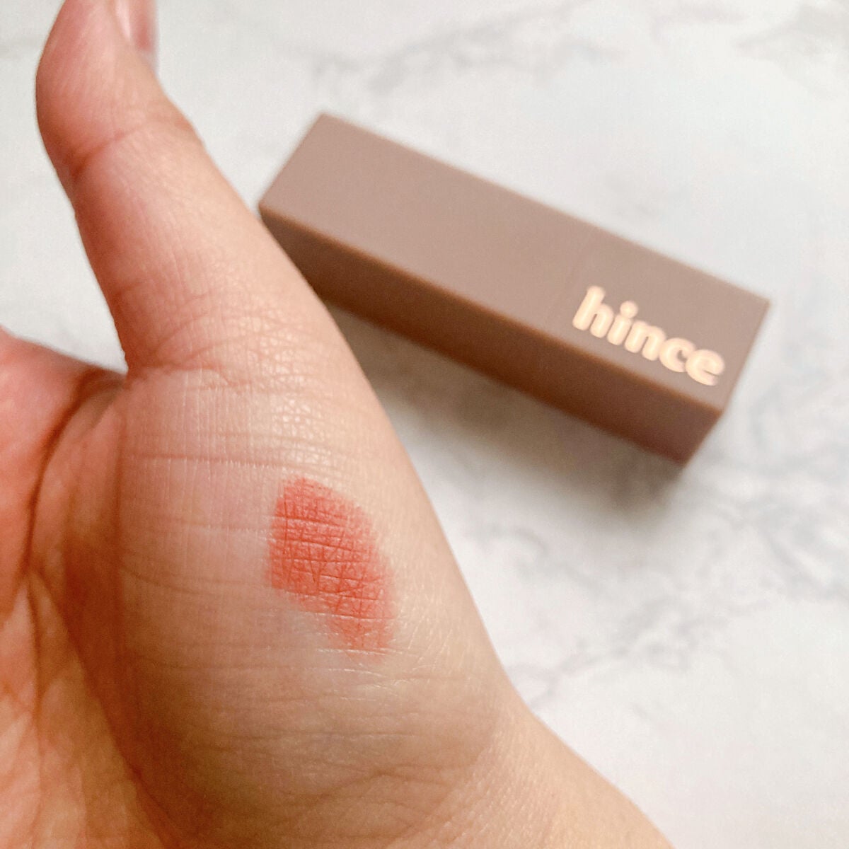 ムードインハンサーマット /hince/口紅を使ったクチコミ(5枚目)