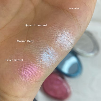 フィー グリッツストーンハイライター/fwee/パウダーハイライトを使ったクチコミ(6枚目)