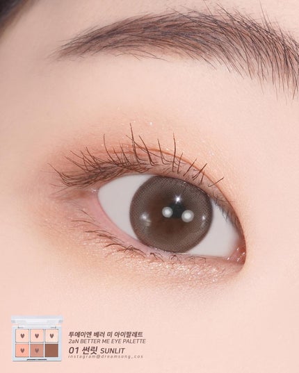 ベターミーアイパレット/2aN/マルチパレットを使ったクチコミ(7枚目)