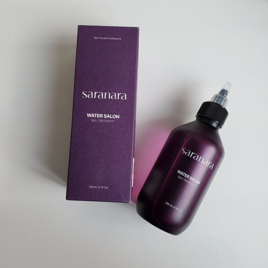 ウォーターサロン シルク トリートメント/SARANARA/洗い流すヘアトリートメントを使ったクチコミ(3枚目)