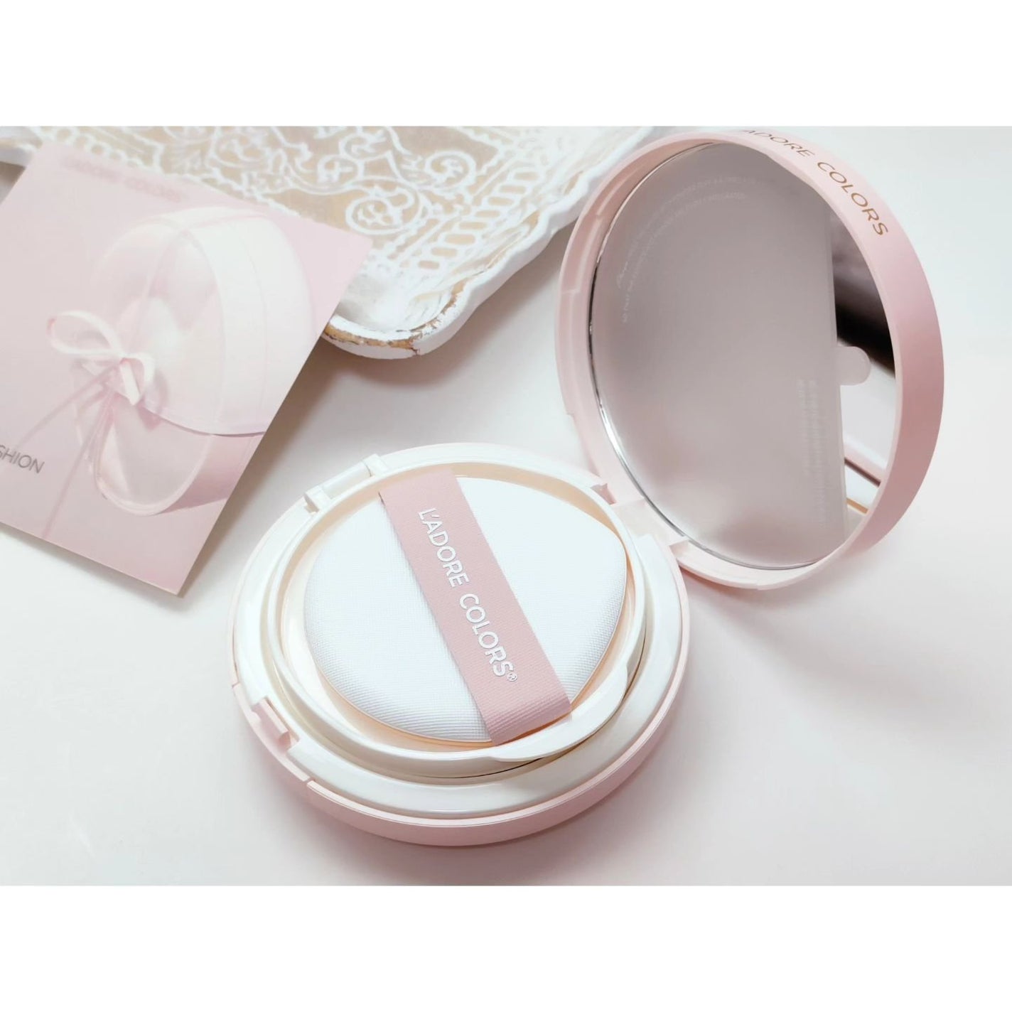 L'ADORE COLORS レインコート クッション ファンデーション/L'adore Colors/クッションファンデーションを使ったクチコミ(2枚目)