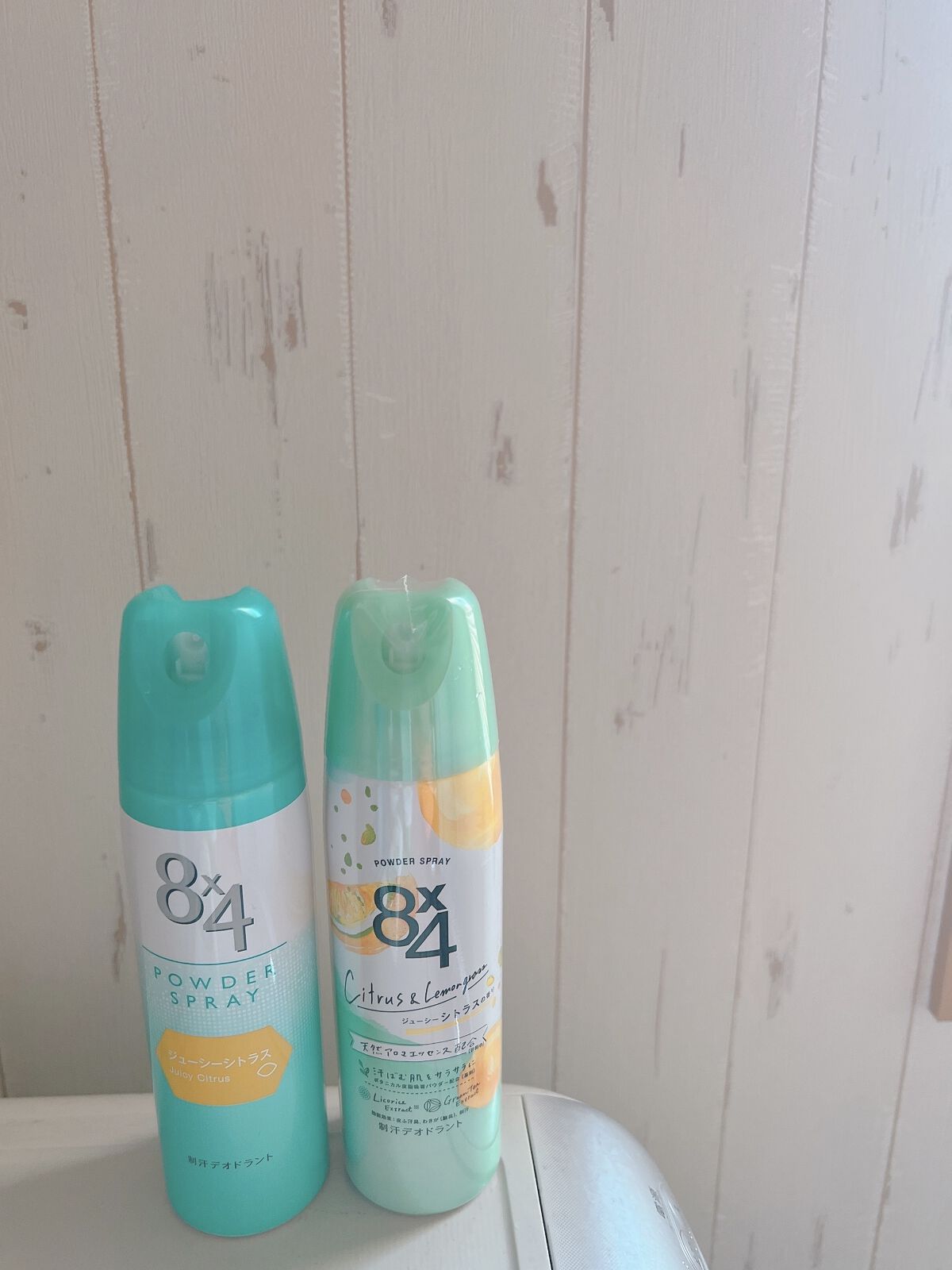 パウダースプレー ジューシーシトラスの香り 150g/８ｘ４/デオドラント・制汗剤を使ったクチコミ（1枚目）