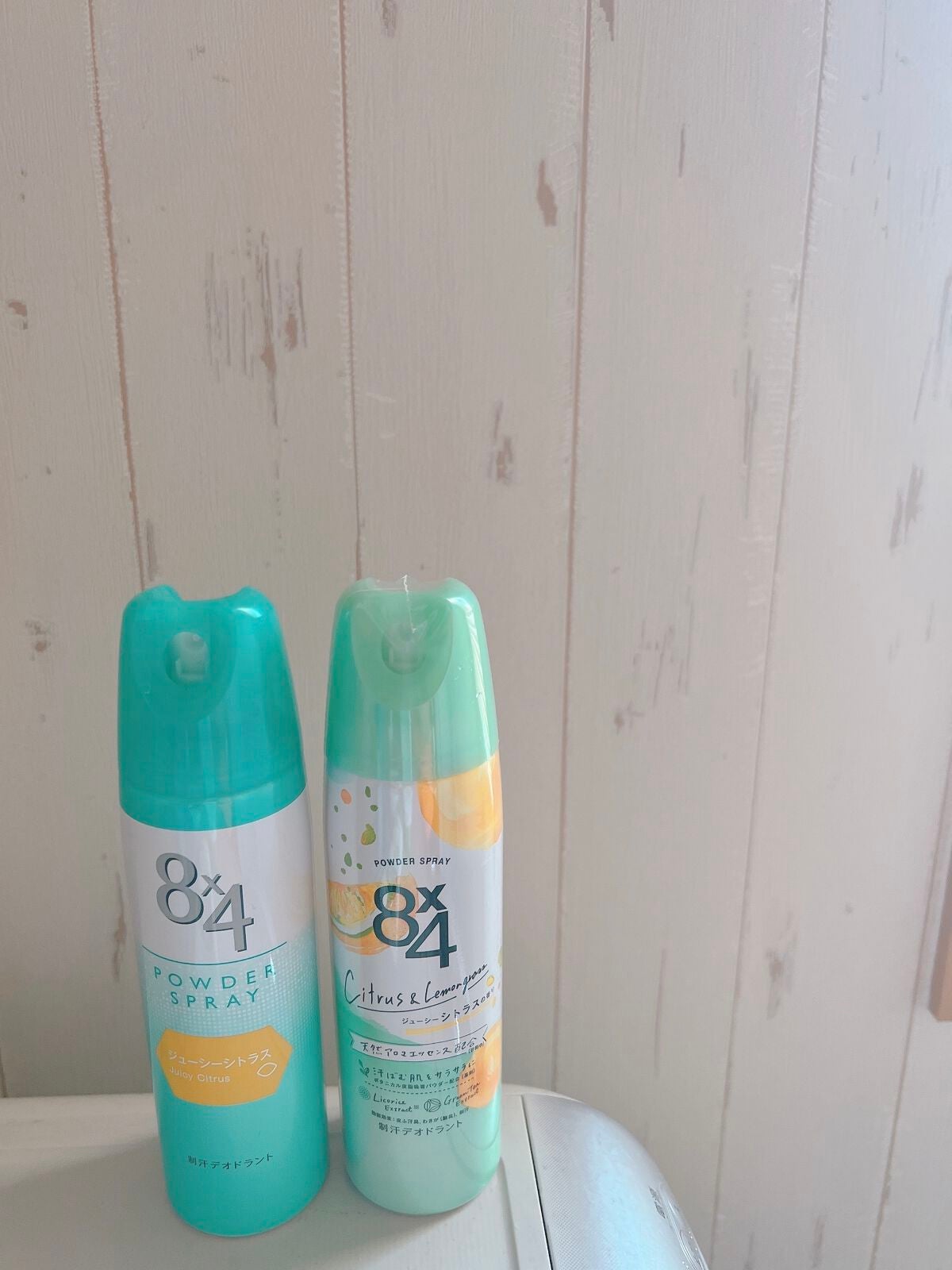パウダースプレー ジューシーシトラスの香り/8x4/デオドラント・制汗剤を使ったクチコミ(1枚目)
