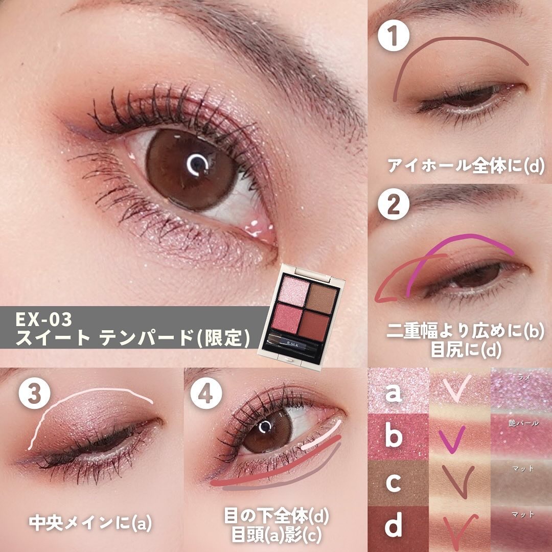 RMK シンクロマティック アイシャドウパレット/RMK/アイシャドウパレットを使ったクチコミ（3枚目）