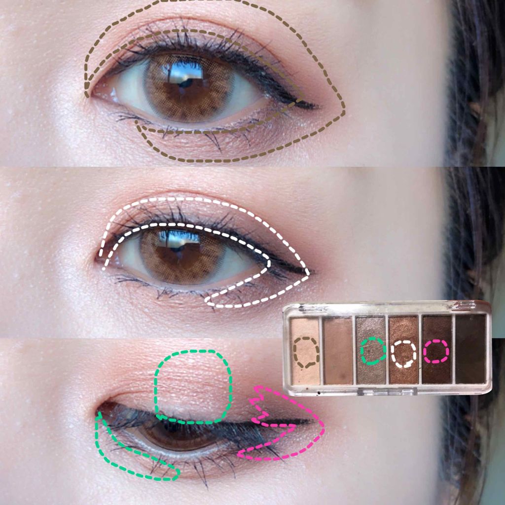 AC カラーアイパレット/AC MAKEUP/アイシャドウパレットを使ったクチコミ(2枚目)