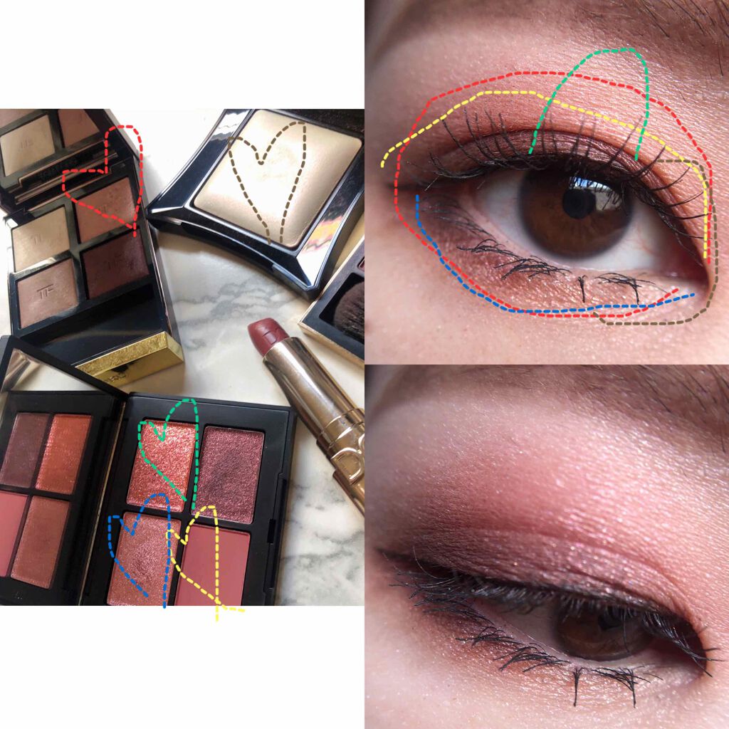 アイ カラー クォード/TOM FORD BEAUTY/アイシャドウパレットを使ったクチコミ（3枚目）