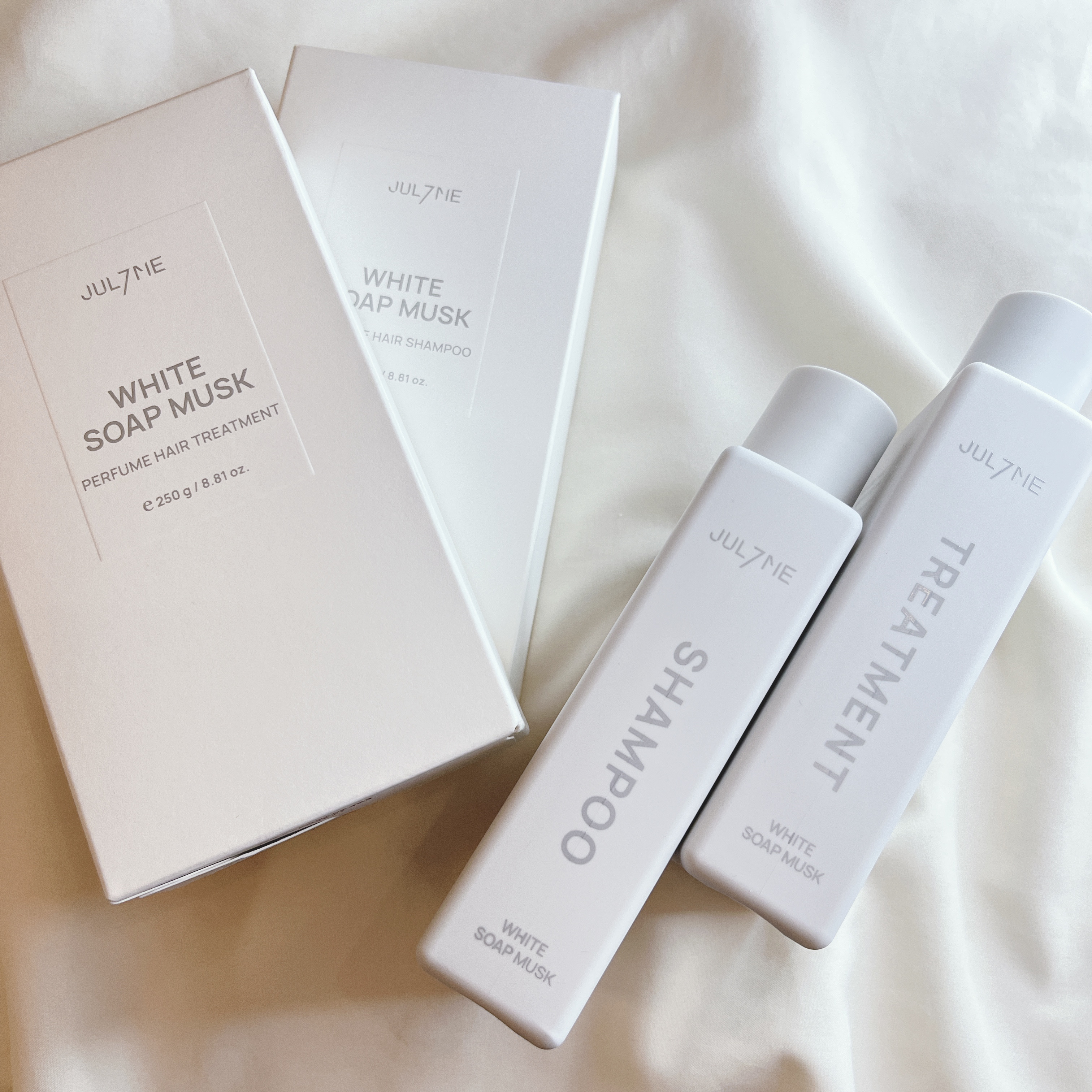 ホワイトソープムスク シャンプー/トリートメント/JUL7ME/シャンプー・コンディショナーを使ったクチコミ（3枚目）