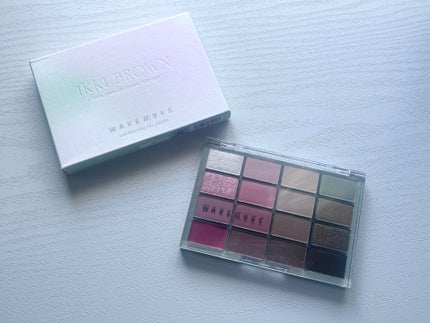 ソフトブラーリングアイパレット/wakemake/アイシャドウパレットを使ったクチコミ(1枚目)