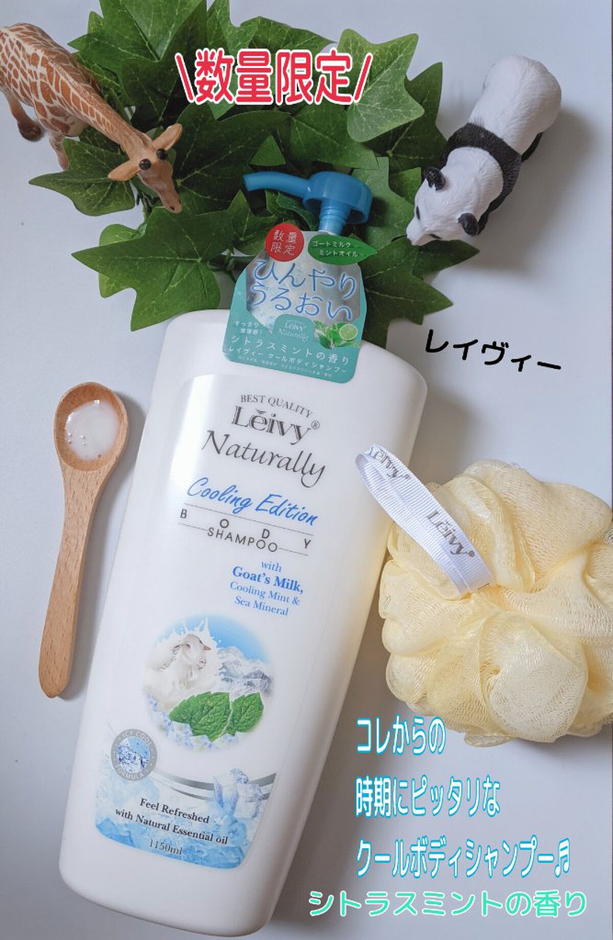 レイヴィー　クールボディシャンプー/Leivy/ボディソープを使ったクチコミ（1枚目）