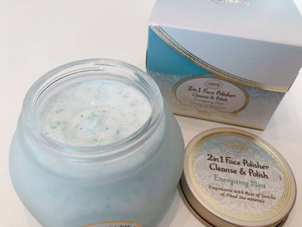 フェイスポリッシャー リフレッシング(ミント)/SABON/スクラブ・ゴマージュを使ったクチコミ(2枚目)