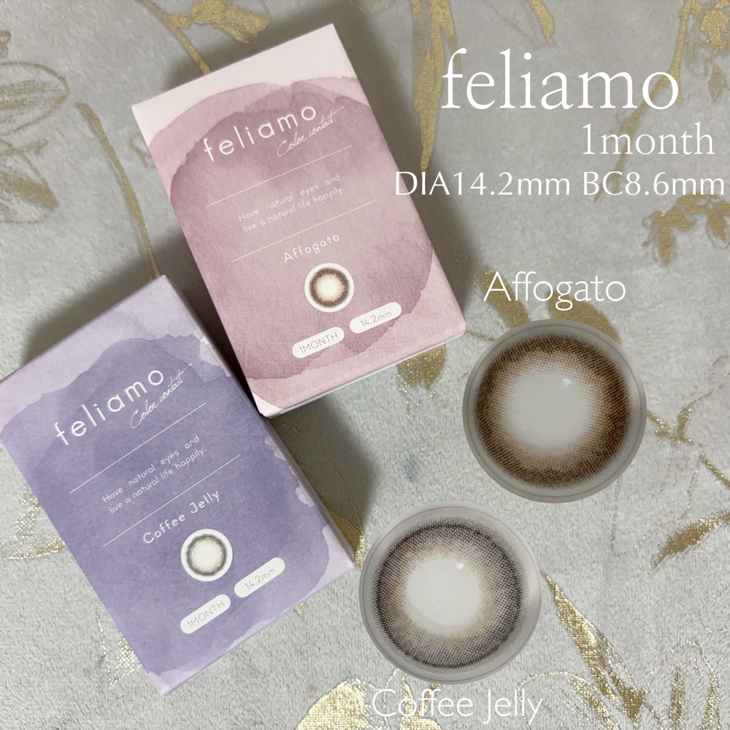 feliamo 1month/feliamo/1ヶ月(1MONTH)カラコンを使ったクチコミ(1枚目)