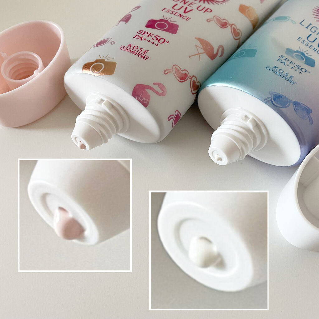 トーンアップUV エッセンス/サンカット®/日焼け止めローションを使ったクチコミ（2枚目）