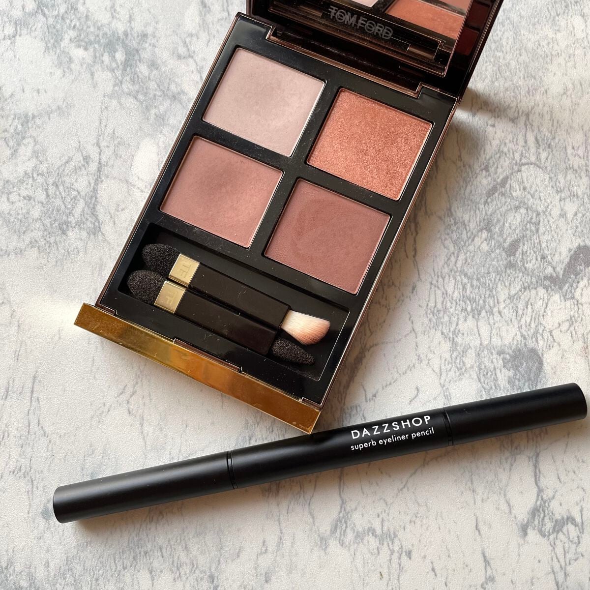 アイ カラー クォード/TOM FORD BEAUTY/アイシャドウパレットを使ったクチコミ(2枚目)