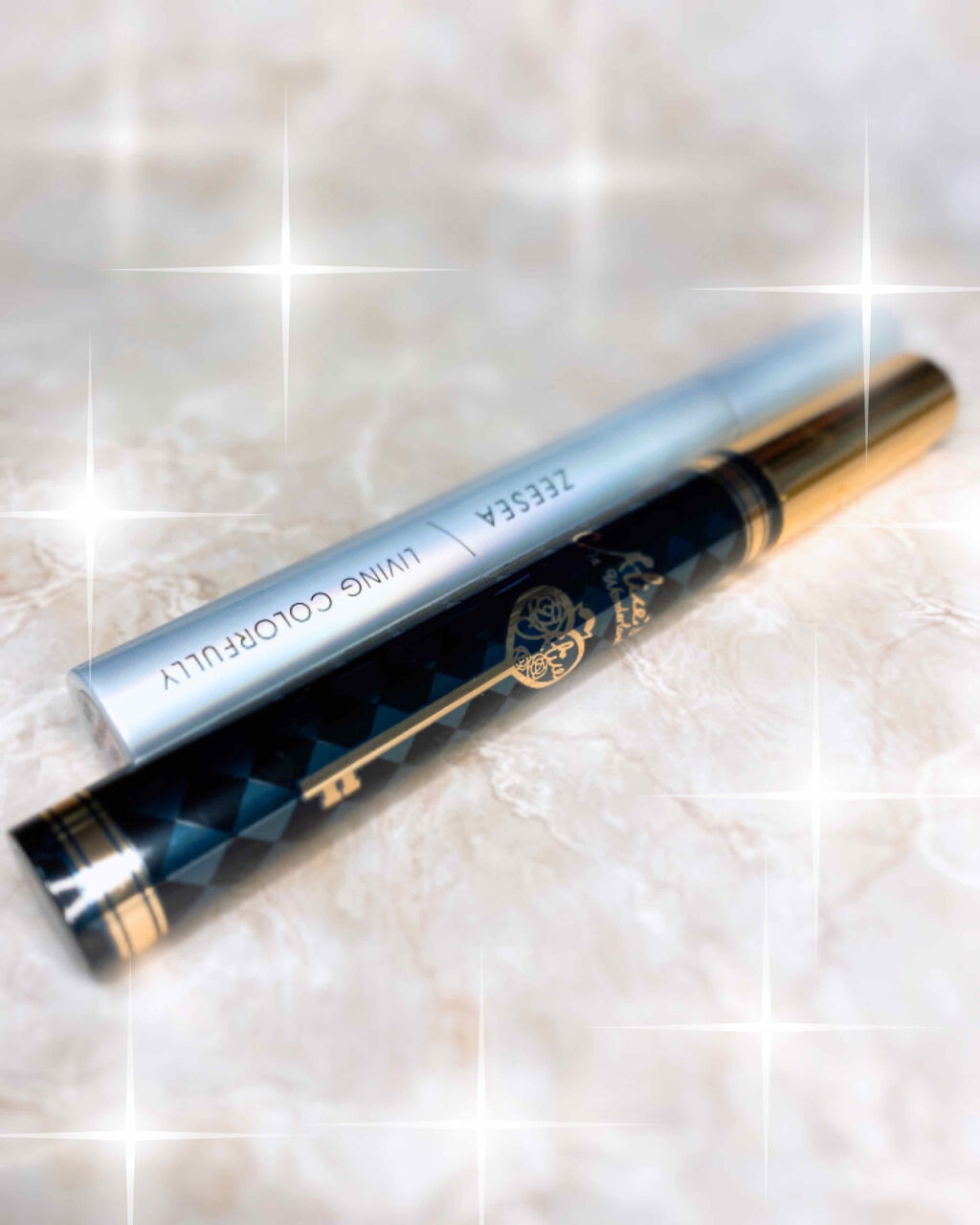 ダイヤモンドシリーズ カラーマスカラ/ZEESEA/マスカラを使ったクチコミ（2枚目）