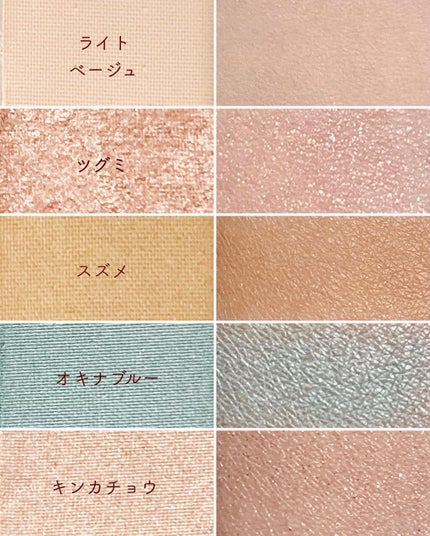 ファーストバードアイシャドウパレット/CLARUM/アイシャドウパレットを使ったクチコミ(4枚目)
