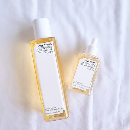ナイアシンアミドグルタチオントナー/ONE THING/化粧水を使ったクチコミ(1枚目)