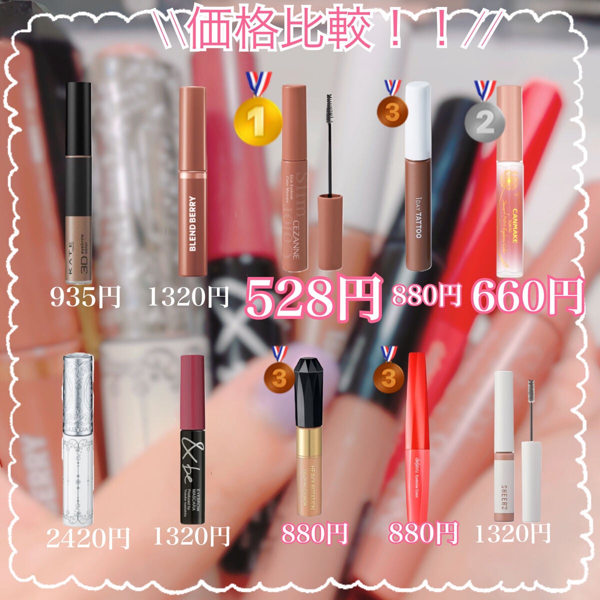 カラーリングアイブロウ/ヘビーローテーション/眉マスカラを使ったクチコミ(8枚目)