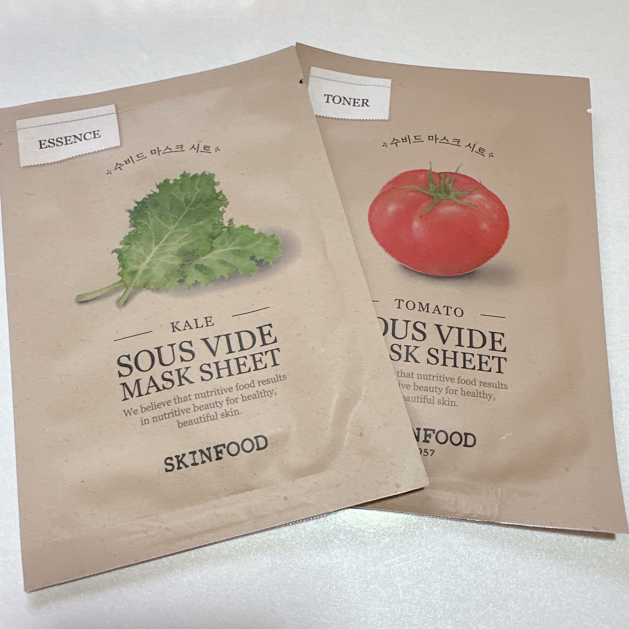 スーヴィッド マスクシート ケール/SKINFOOD/シートマスク・パックを使ったクチコミ（2枚目）