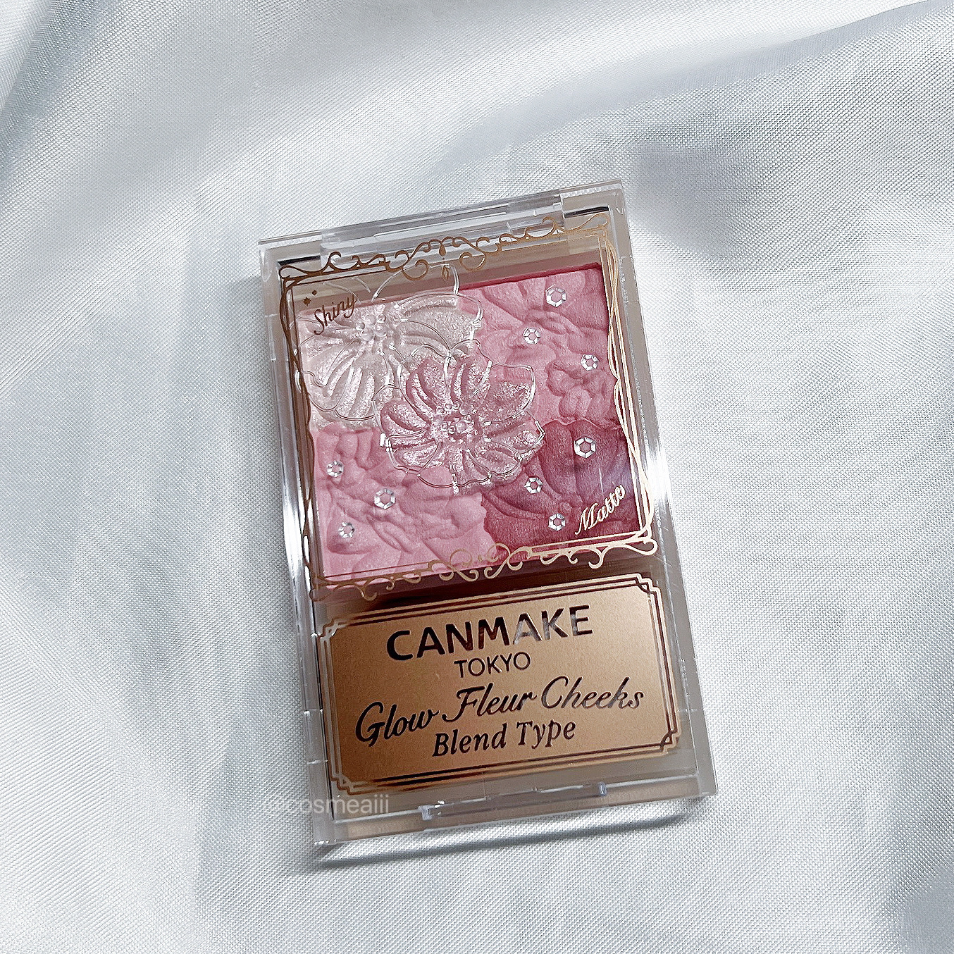 グロウフルールチークス（ブレンドタイプ）/キャンメイク/パウダーチークを使ったクチコミ（2枚目）