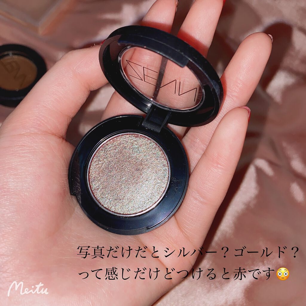 シングル アイシャドウ/ZENN.th/単色アイシャドウを使ったクチコミ（2枚目）