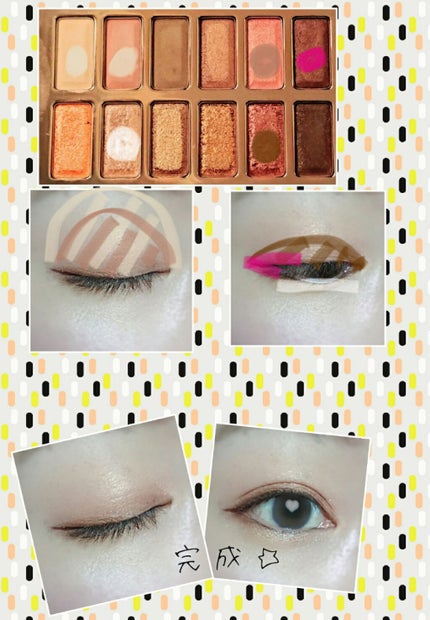 バレンタインボックス/VAVI MELLO/アイシャドウパレットを使ったクチコミ(2枚目)