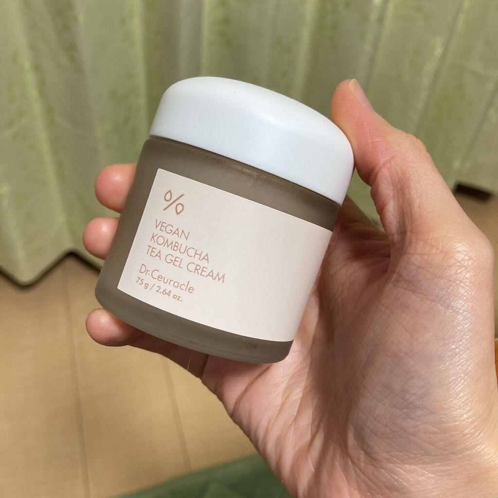 ビーガン コンブチャ ティー ジェル クリーム/Dr.Ceuracle/フェイスクリームを使ったクチコミ（3枚目）