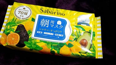 🌸サボリーノ　朝用マスク　フルーティハーブの香り

誕生日プレゼント〜（自分用）
夜用も気になりましたが、やっぱりサボりたいのは朝だったので朝用購入しました！

パッケージからもう買いたいってなるし、店