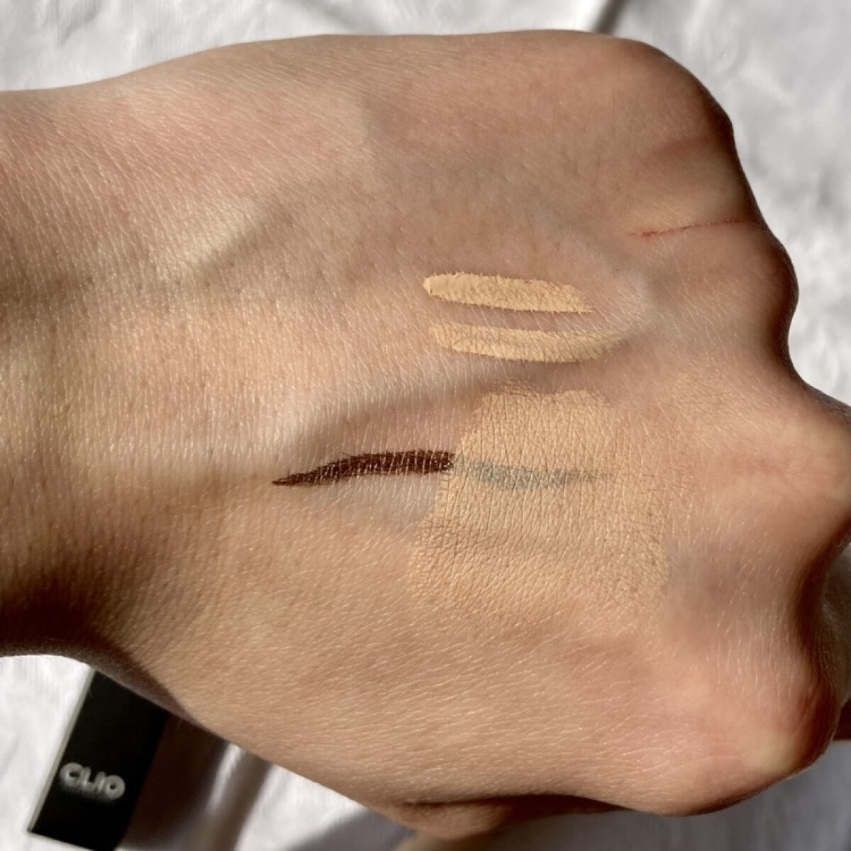 キル カバー エアリーフィット コンシーラー 4 GINGER/CLIO/リキッドコンシーラーを使ったクチコミ（3枚目）