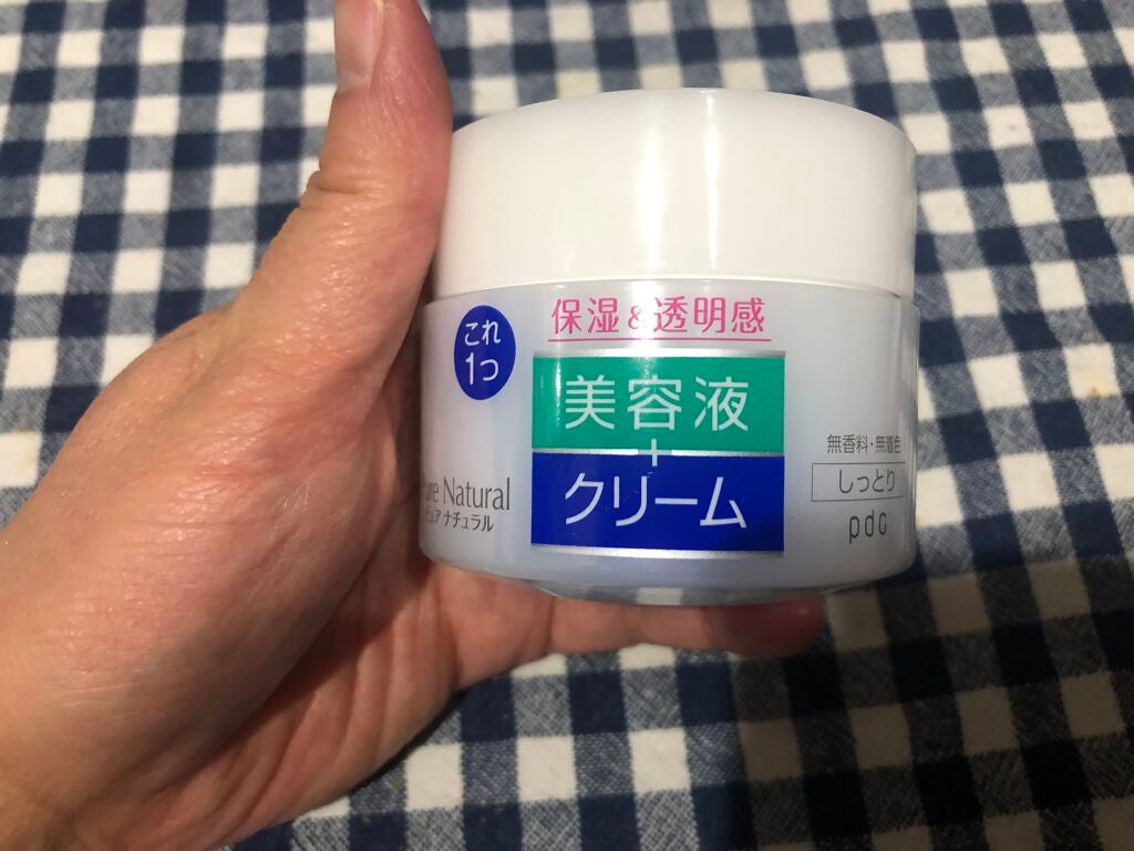 ピュア ナチュラル クリームエッセンス モイスト/pdc/オールインワン化粧品を使ったクチコミ(1枚目)