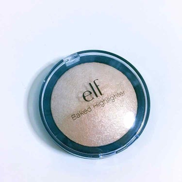 ベイクドハイライター/e.l.f. Cosmetics/パウダーハイライトを使ったクチコミ（2枚目）