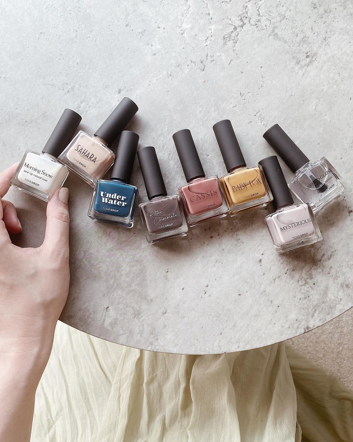 TONE DROP ネイルポリッシュ/D-UP/マニキュアを使ったクチコミ（2枚目）