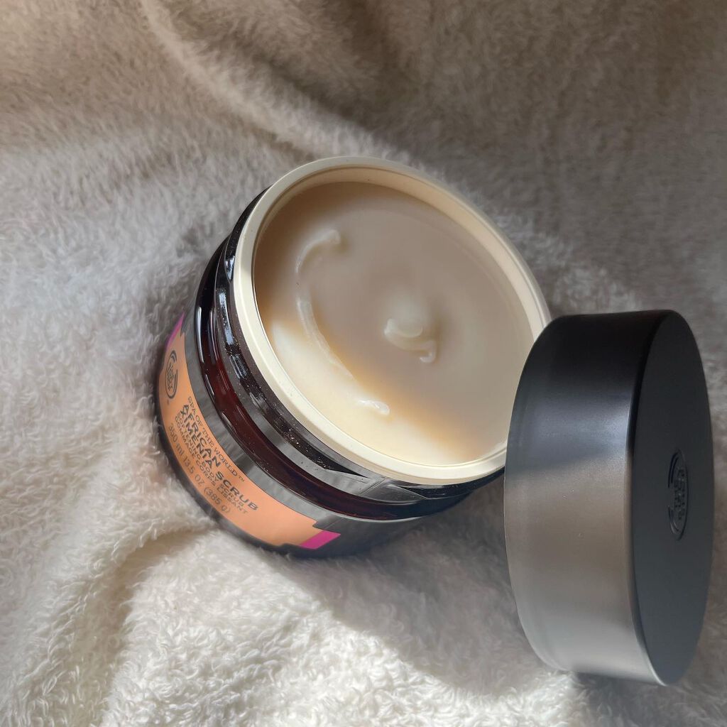 アフリカン ソフトニングボディスクラブ/THE BODY SHOP/ボディスクラブを使ったクチコミ(3枚目)