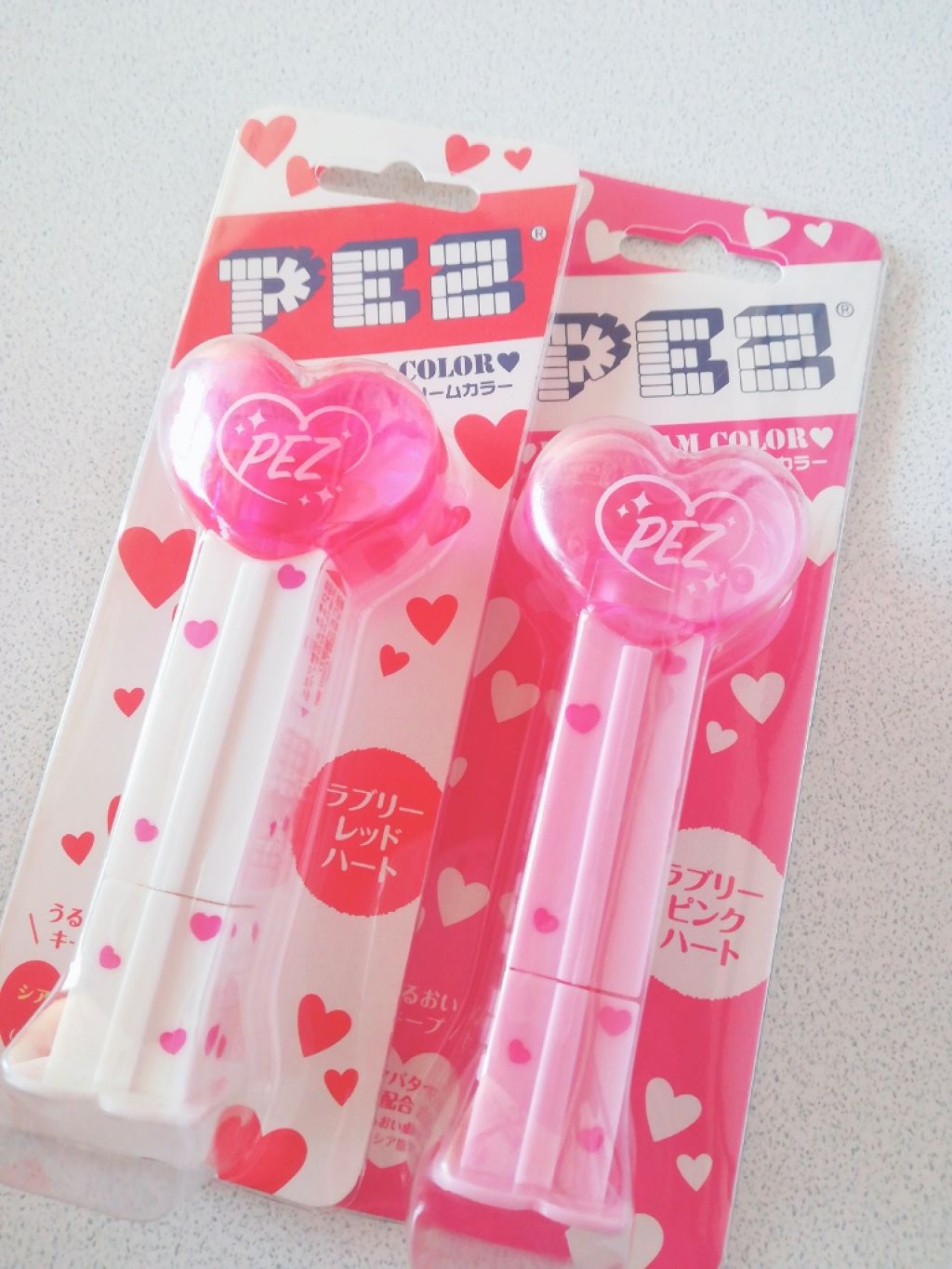 PEZ リップクリームカラー/RACE/リップクリームを使ったクチコミ（1枚目）