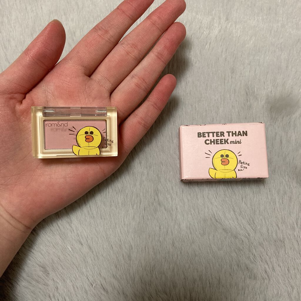 ベターザンチーク ミニ/rom&nd/パウダーチークを使ったクチコミ（3枚目）