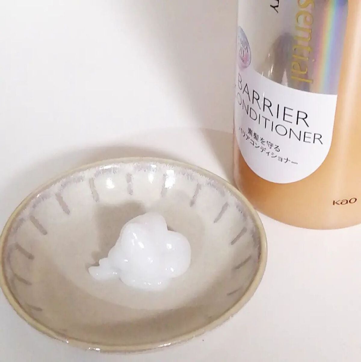 ザビューティ 髪のキメ美容素髪を守る バリアシャンプー/コンディショナー/エッセンシャル/シャンプー・コンディショナーを使ったクチコミ(3枚目)