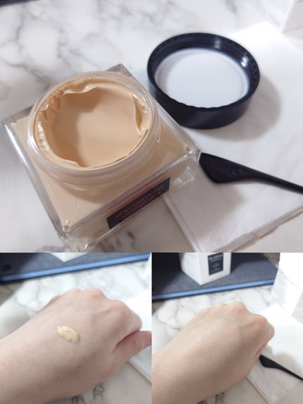 アンリミテッド ケア セラムイン クリーム ファンデーション/shu uemura/クリーム・エマルジョンファンデーションを使ったクチコミ(3枚目)