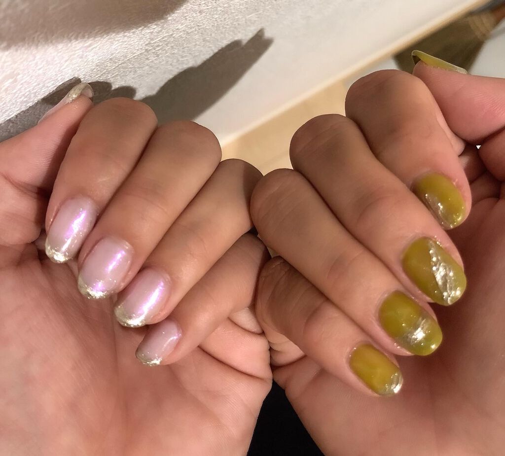 ジェルネイル(ライト対応)/セリア/ジェルネイルを使ったクチコミ(2枚目)