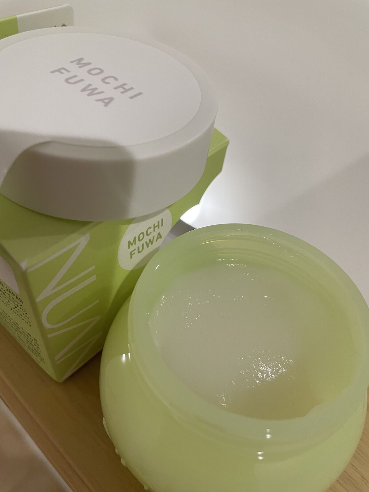 白玉もちウォータークリーム/NUAN/フェイスクリームを使ったクチコミ（3枚目）