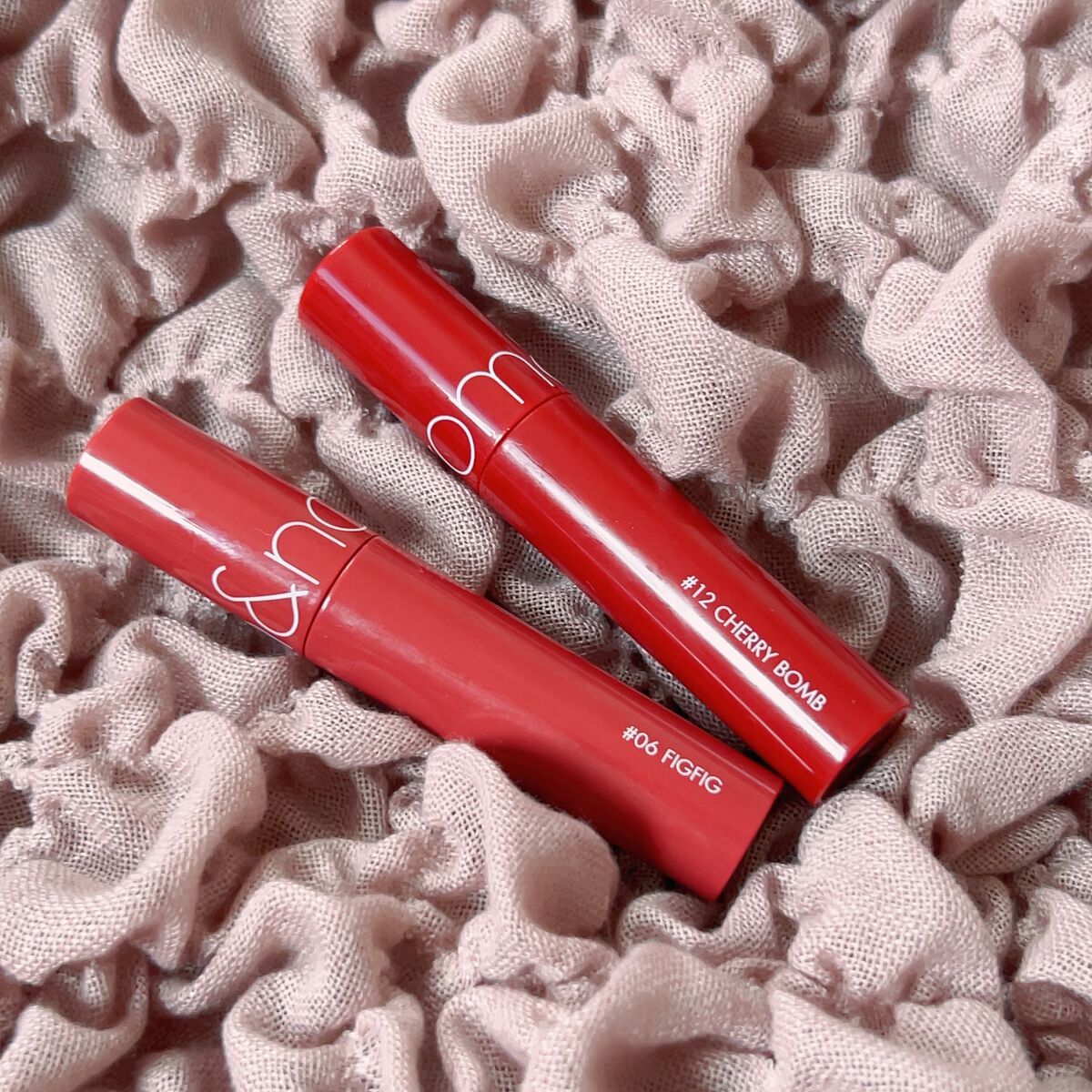 ジューシーラスティングティント/rom&nd/リップティントを使ったクチコミ（1枚目）