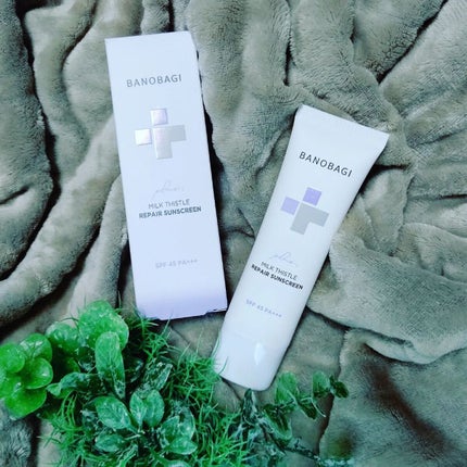 ミルクシスルリペアシカサンスクリーンプラス/BANOBAGI/日焼け止めミルクを使ったクチコミ(2枚目)