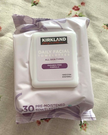 Daily Facial Cleansing Towelettes/Kirkland Signature(カークランドシグニチャー)/クレンジングシートを使ったクチコミ（1枚目）