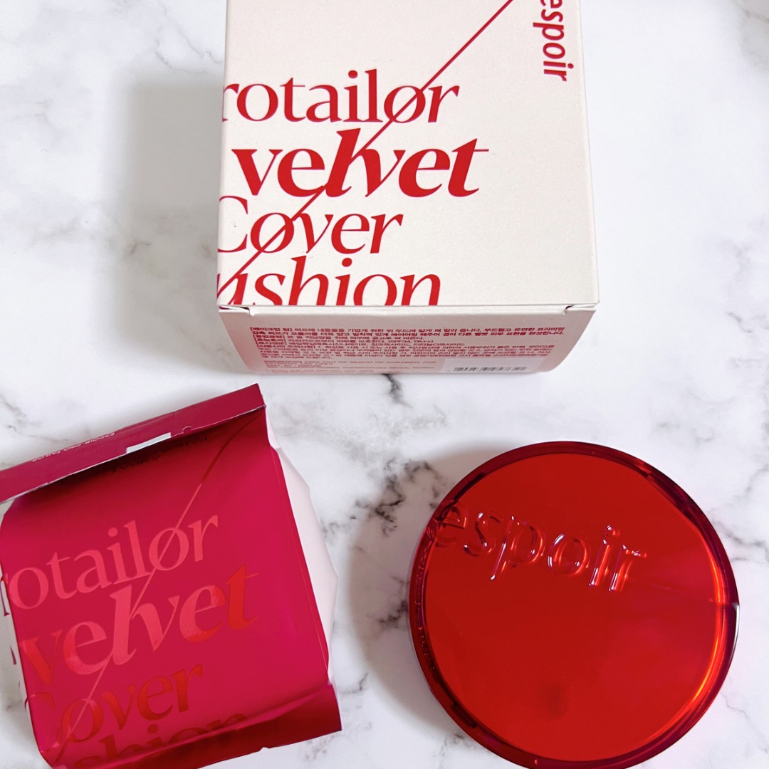 プロテーラービーベルベットカバークッション/espoir/クッションファンデーションを使ったクチコミ（2枚目）