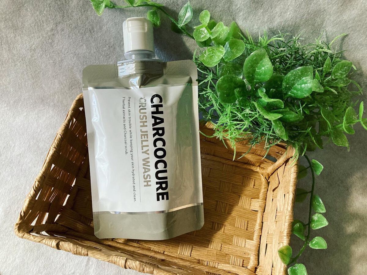 チャコキュア　クラッシュジェリーウォッシュ/山忠/その他洗顔料を使ったクチコミ（2枚目）