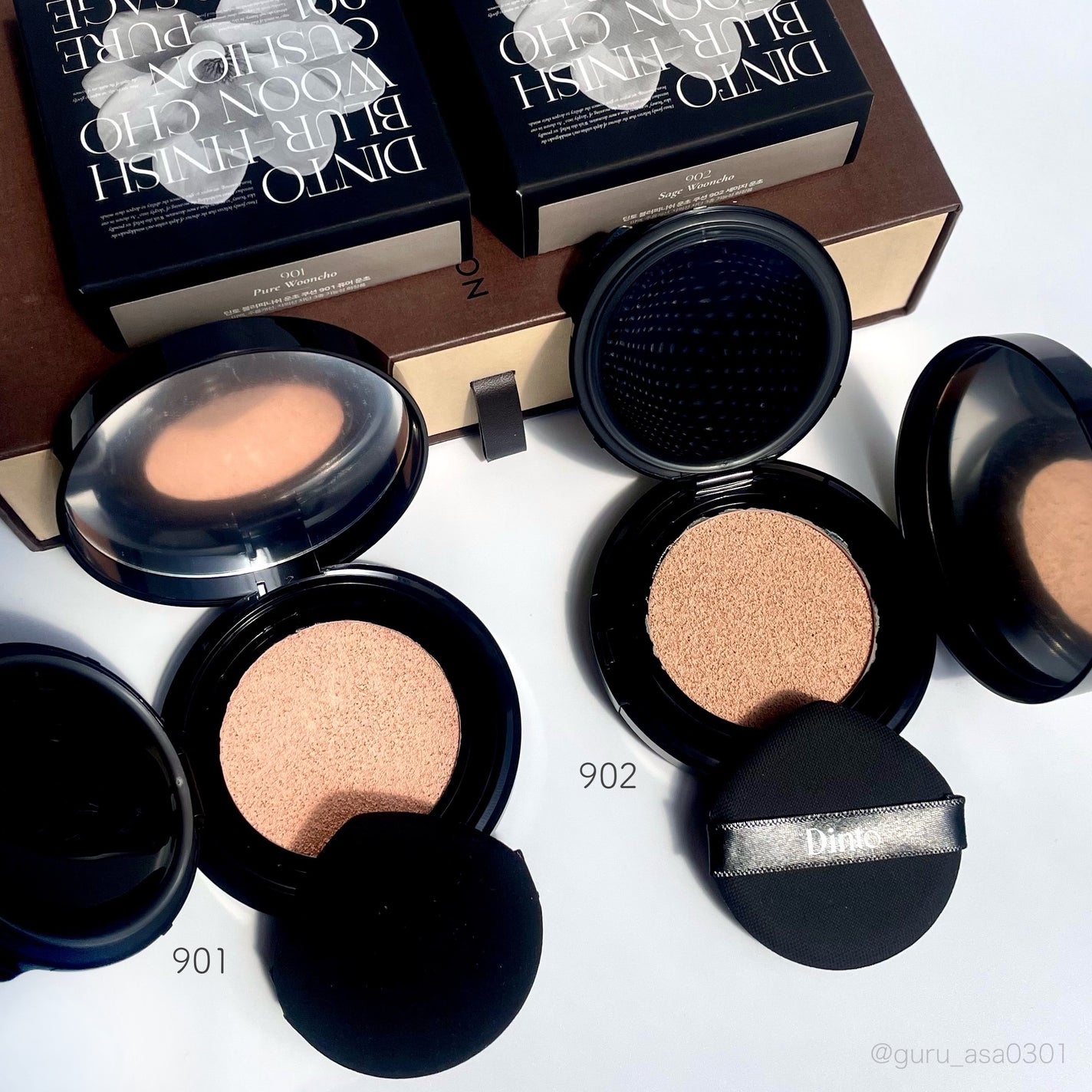 ブラーフィニッシュ雲楚クッション/Dinto/クッションファンデーションを使ったクチコミ(3枚目)